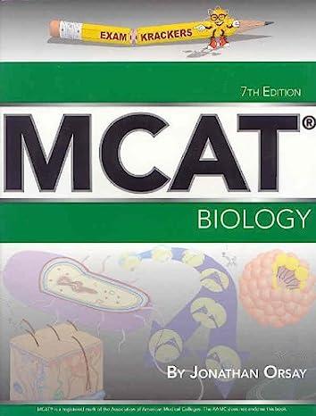 examkrackers mcat biology 7th edition jonathan orsay 1893858448, 978-1893858442