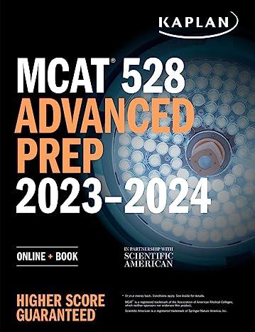 mcat 528 advanced prep online book 2023-2024 1st edition kaplan test prep 1506276784, 978-1506276786
