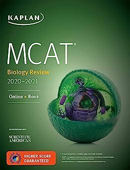mcat biology review online book  2020-2021 1st edition kaplan test prep 506248683, 978-1506248684