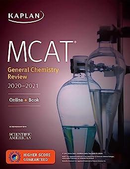 mcat general chemistry review online book 2020-2021 2020th edition kaplan test prep 1506248748, 978-1506248745
