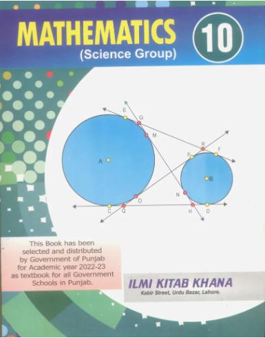 mathematics 10 science group 2022 edition ilmi kitab khana sku 715