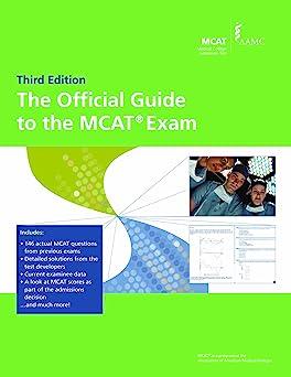 the official guide to the mcat exam 3rd edition aamc 1577541170, 978-1577541172