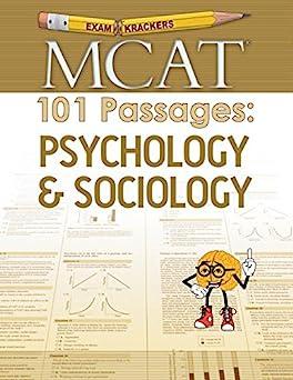 examkrackers mcat 101 passages psychology and sociology 1st edition osote publishing 1893858952,