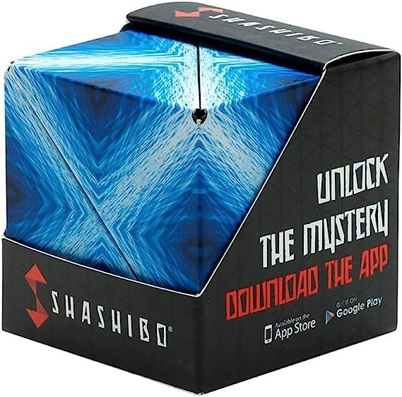 shashibo shape shifting box patented fidget cube  shashibo b07w7flkrw