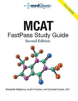 mcat fastpass study guide 2nd edition elizabeth malphrus, austin fischer, conrad fischer md 108015986x,