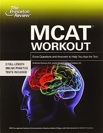 mcat workout includes 2 full length online practice tests 1st edition princeton review 0375766316,