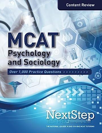 content review mcat psychology and sociology 1st edition bryan schnedeker 1505549922, 978-1505549928