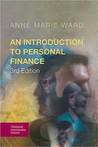 an introduction to personal finance 3rd edition anne marie ward 1908199172, 978-1908199171