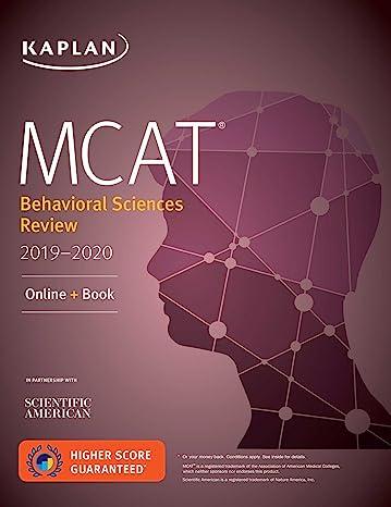 mcat behavioral sciences review online book 2019-2020 2019 edition kaplan 1506235344, 978-1506235349