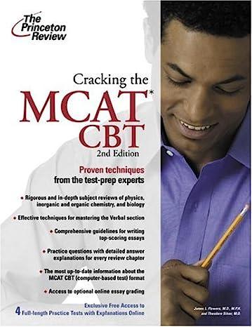 cracking the mcat cbt proven techniques from the test prep experts 2nd edition princeton review 0375765972,