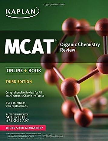 mcat organic chemistry review online book 3rd edition kaplan test prep 1506203299m, 978-1506203294