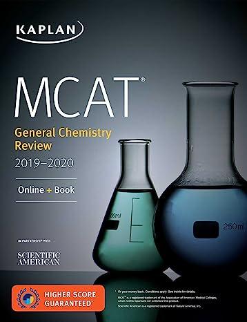 mcat general chemistry review online book 2019-2020 2019 edition kaplan test prep 1506235425, 978-1506235424