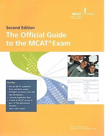 the official guide to the mcat exam 2nd edition medical college admission test 1577541073, 978-1577541073