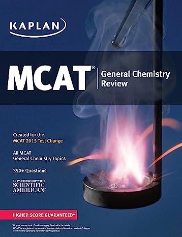 mcat general chemistry review created for the mcat test change 2015 1st edition kaplan 1618656554,