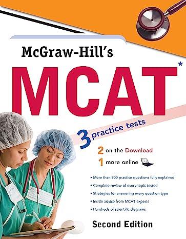 mcat 3 practice tests 2 on the download 1 more online 2nd edition george j. hademenos, candice mccloskey