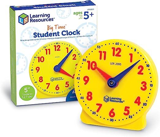 learning resources big time student clock  learning resources b00000jh41