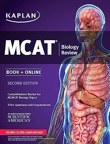 mcat biology review book online 2nd edition kaplan 1625231172, 978-1625231178