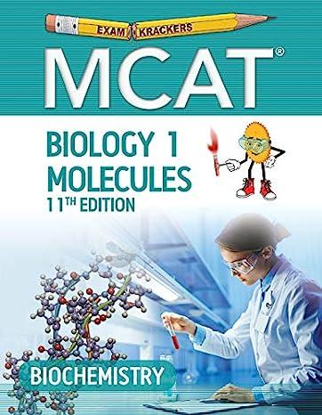 examkrackers mcat biology biochemistry 11th edition jonathan orsay 1951127013, 978-1951127015