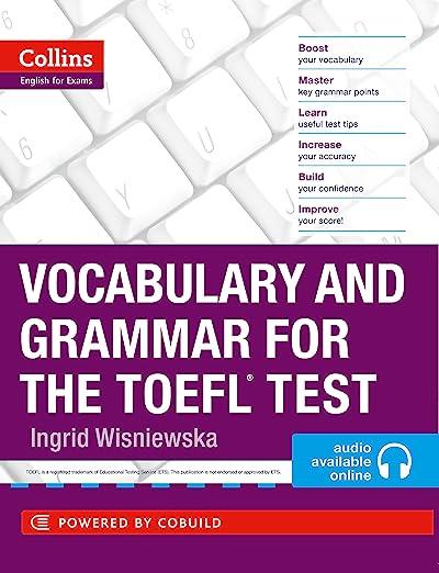 vocabulary and grammar for the toefl test 1st edition ingrid wisniewska 0007499663, 978-0007499663