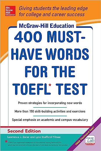 400 must have words for the toefl tests 2nd edition lynn stafford-yilmaz, lawrence zwier 0071827595,