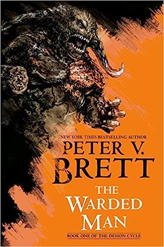 the warded man book one of the demon cycle 1st edition peter v brett 0593723279, 978-0593723272