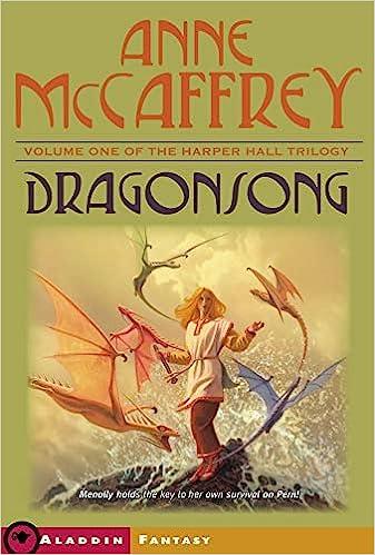 dragonsong volume one of the harper hall trilogy  anne mccaffrey 0689860080, 978-0689860089