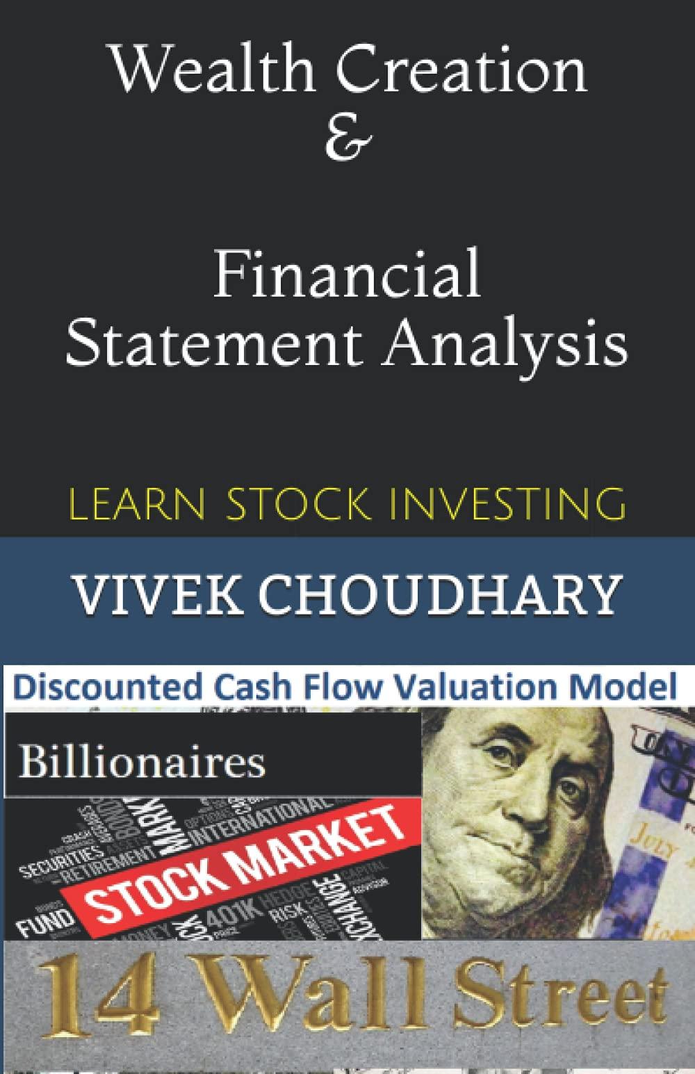 wealth creation and financial statement analysis dream to be wealthy 1st edition vivek choudhary b087slpx24,