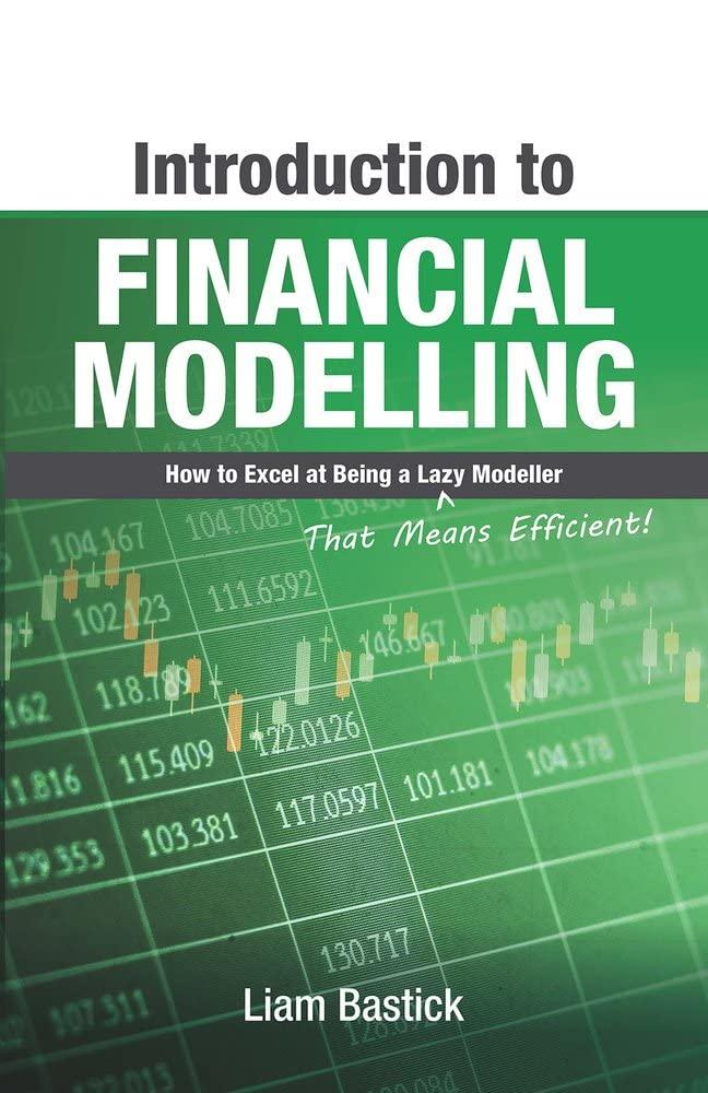 introduction to financial modelling how to excel at being a lazy modeller that means efficient 1st edition