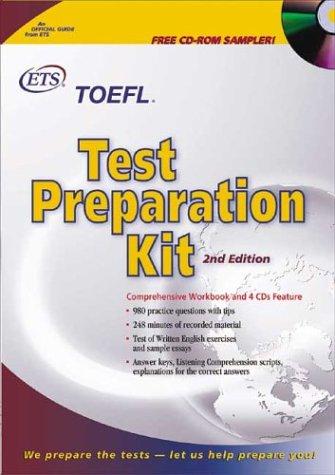 toefl test preparation kit 2nd edition educational testing service 088685203x, 978-0886852030