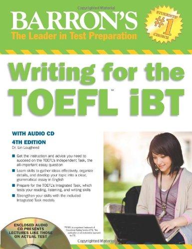 barrons writing for the toefl ibt 4th edition dr. lin lougheed 1438070896, 978-1438070896