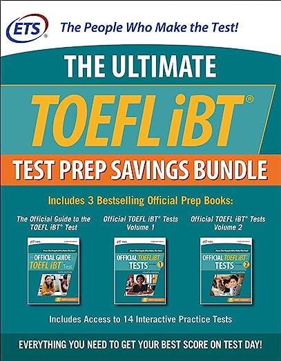 the ultimate toefl ibt test prep savings bundle includes 3 bestselling official book 3rd edition educational