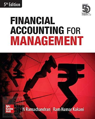 financial accounting for management 5th edition neelakantan ramachandran; ram kumar kakani 9389811732,