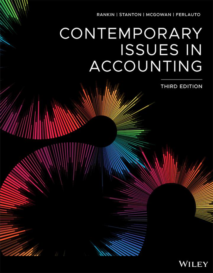 contemporary issues in accounting 3rd edition michaela rankin, patricia stanton, susan mcgowan, kimberly