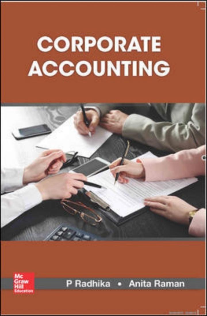 corporate accounting 1st edition anita raman, p. radhika 9353160731, 978-9353160739