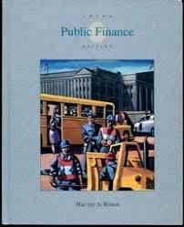 public finance 3rd edition harvey s. rosen 0256083762, 978-0256083767