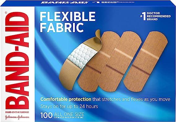 band aid brand flexible fabric adhesive bandages  band-aid b00006idl6