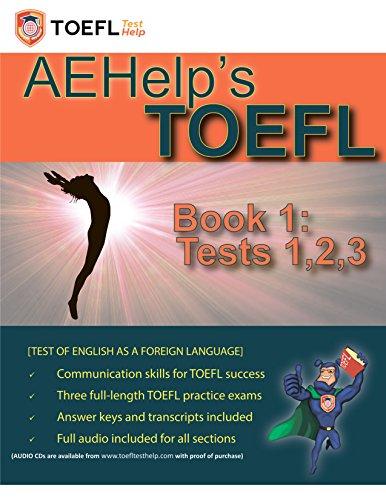 aehelps toefl book 1 tests 1-2-3 1st edition adrian benedek, evan keenlyside, deborah rogers 1981065695,