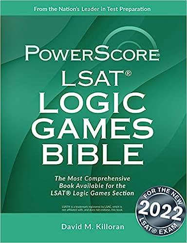 the power score lsat logic games bible the most comprehensive book available for lsat logic games section