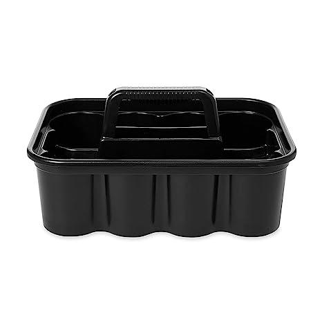 rubbermaid commercial products deluxe carry caddy for take out coffee soft drinks fg315488bla rubbermaid