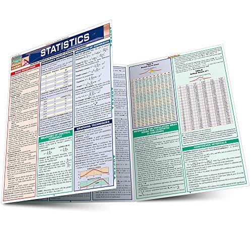 statistics laminate reference chart parameters variables intervals proportions 1st edition inc. barcharts