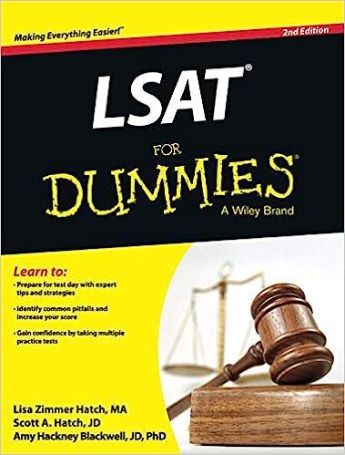 lsat for dummies 2nd edition lisa zimmer hatch 1118678052, 978-1118678053