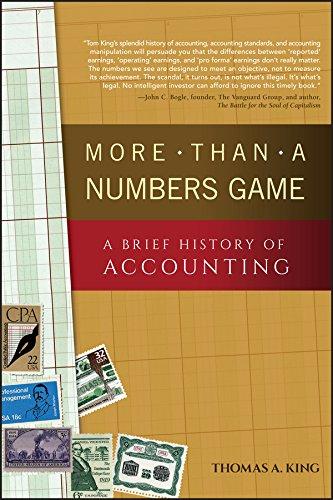 more than a numbers game a brief history of accounting 1st edition thomas a. king 1119086965, 978-1119086963