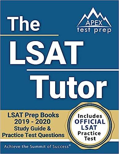 the lsat tutor lsat prep books includes official lsat practice test  2019-2020 2019 edition apex test prep