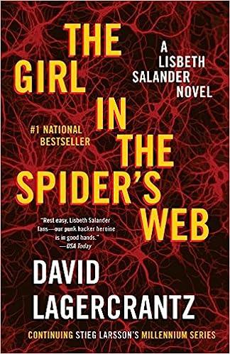 the girl in the spiders web a lisbeth salander novel  david lagercrantz,george goulding 1101872004,