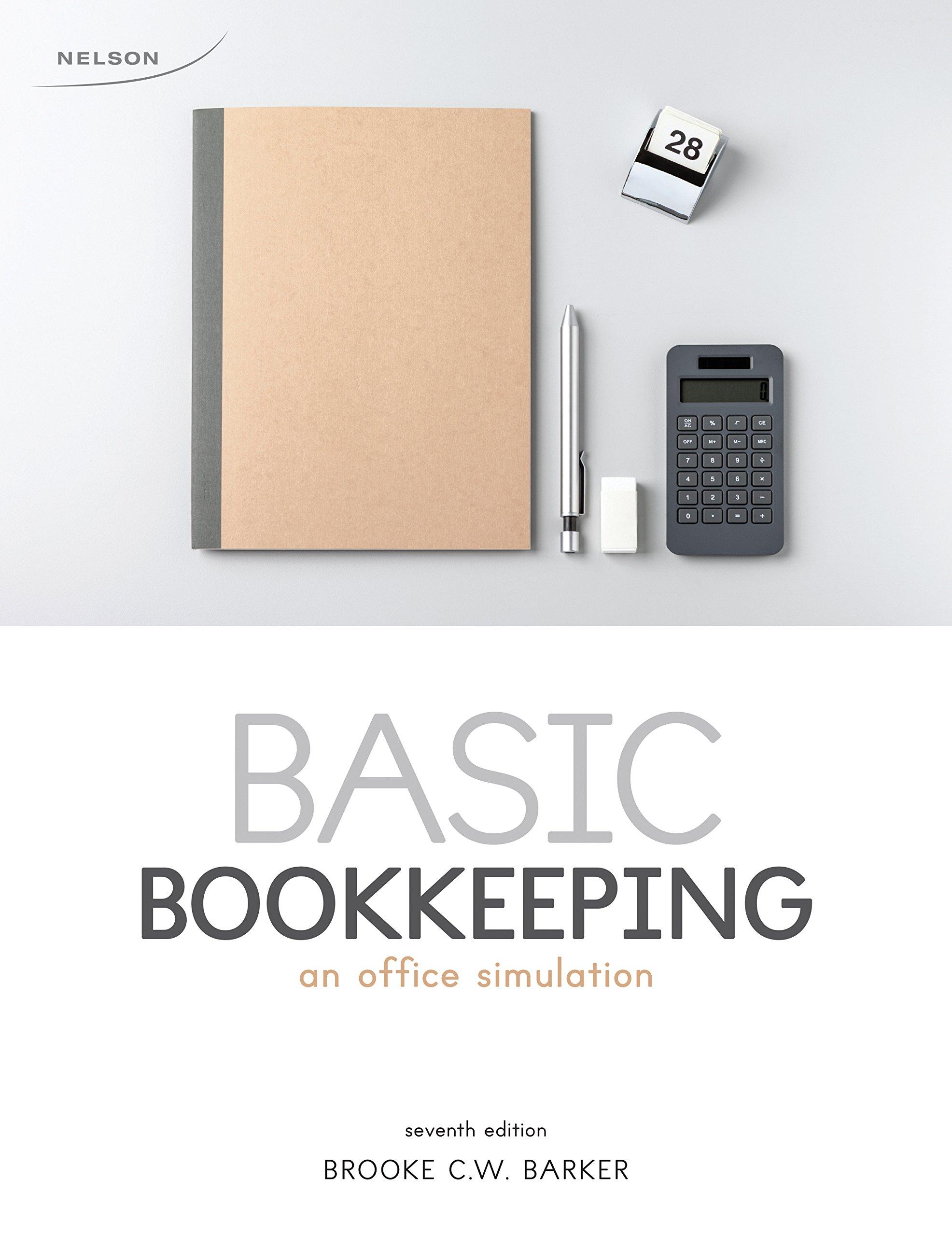 basic bookkeeping an office simulation 7th edition brooke c.w. barker 0176530827, 978-0176530822