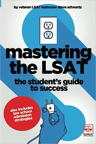 mastering the lsat the student's guide to success 1st edition steve schwartz b0b6xmwxmn, 979-8841353911