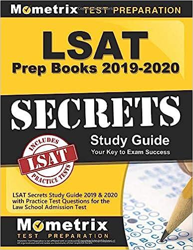 lsat prep books secrets study guide 2019-2020 2019 edition mometrix law school admissions test team