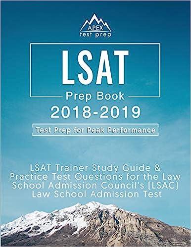 lsat prep book lsat trainer study guide and practice test questions for the law school admission councils