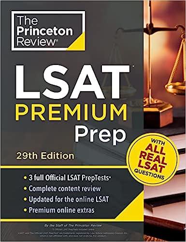 the princeton review lsat premium prep 29th edition the princeton review 059351629x, 978-0593516294