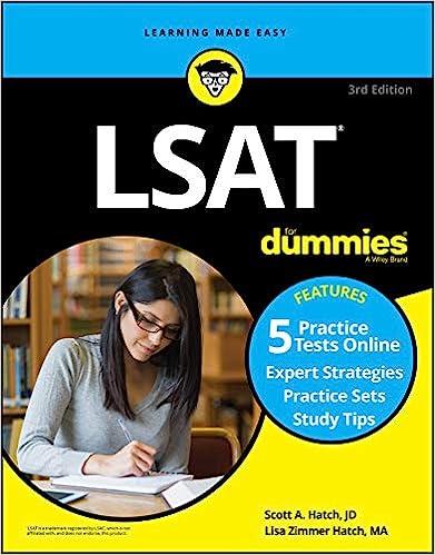 lsat dummies 5 practice tests online expert strategies practice sets study tips 3rd edition scott a. hatch,